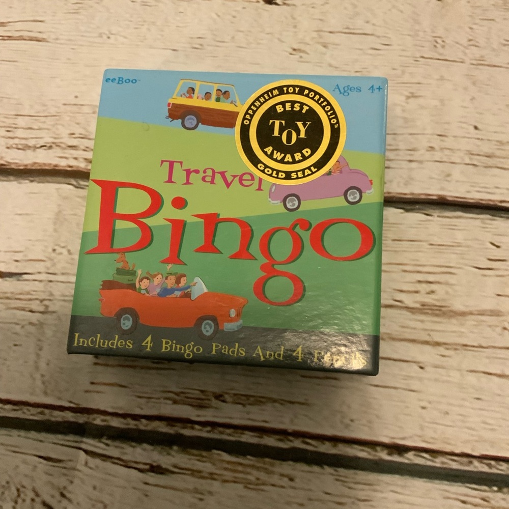 Travel Bingo Games - Car Ride -‎ Kids